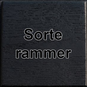 Sorte rammer