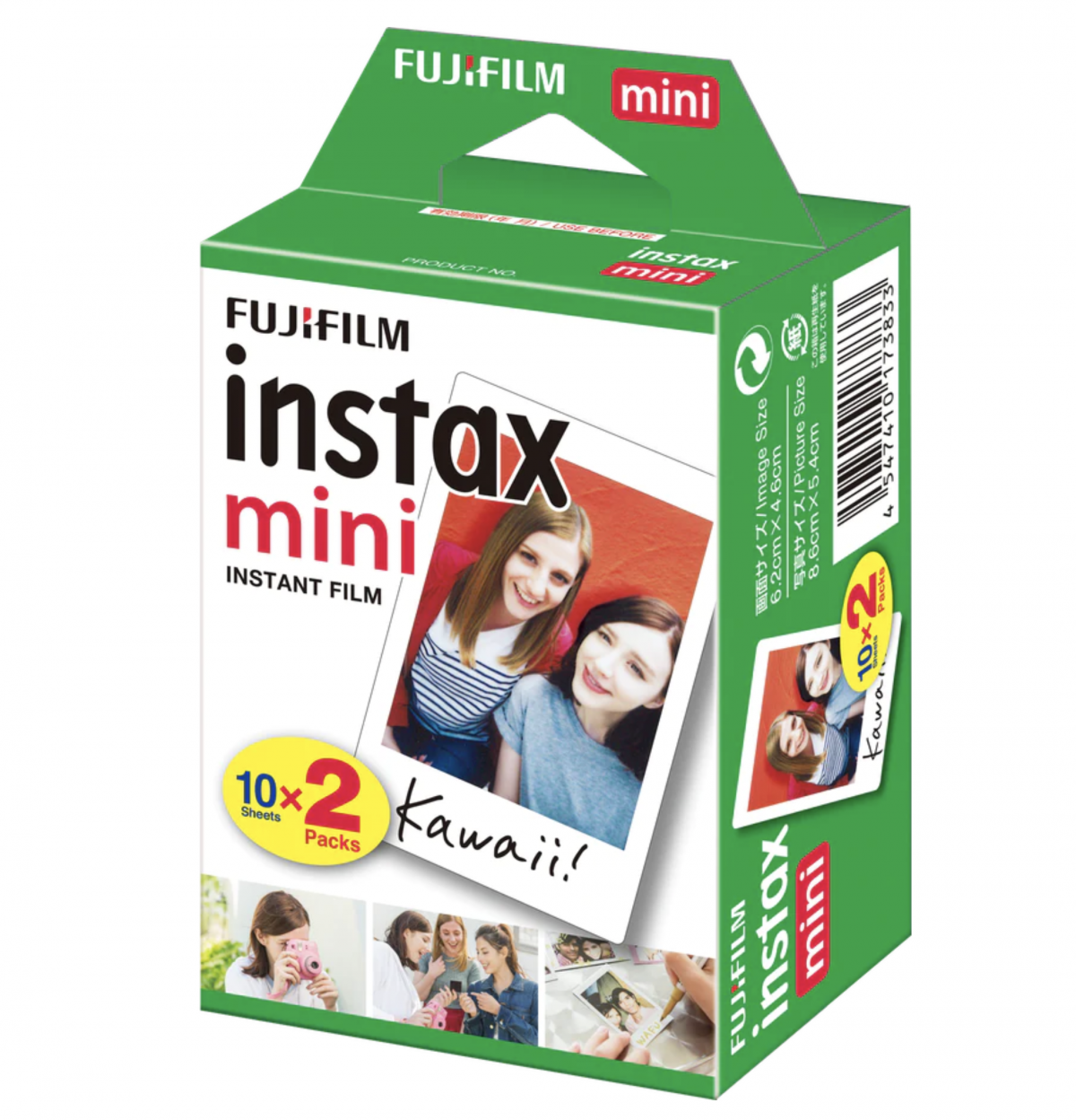 Fuji instax minifilm 2x10 bill