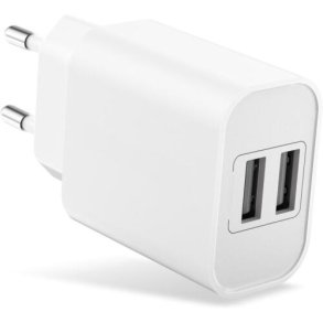 Swiss Go 220v Adapter 2,4A 2x USB-A