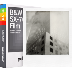 Polaroid SX-70 B&W film 8 pak.