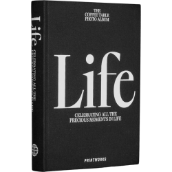 Printworks CoffeeTable PhotoBook Life Black