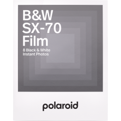 Polaroid SX-70 B&W film 8 pak.