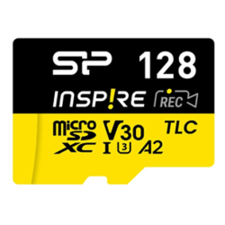 Silicon Inspire microSDXC A2 128GB inkl. adapter