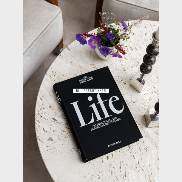 Printworks CoffeeTable PhotoBook Life Black