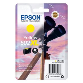EPSON 502XL Yellow Inkjet Cartridge