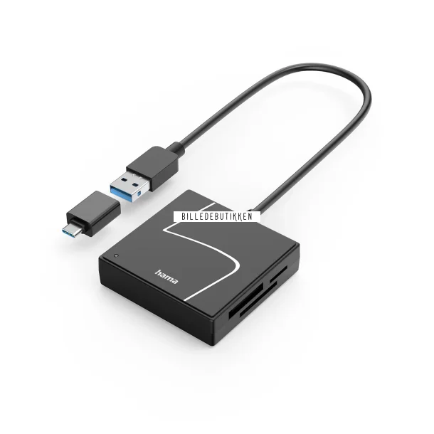 HAMA Kortl�ser USB 3.2 - SD/microSD/CF