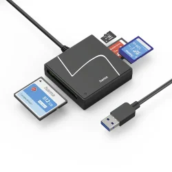 HAMA Kortl�ser USB 3.2 - SD/microSD/CF