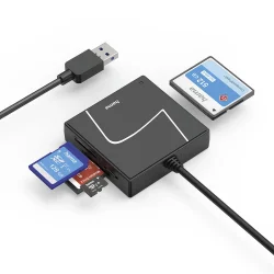 HAMA Kortl�ser USB 3.2 - SD/microSD/CF