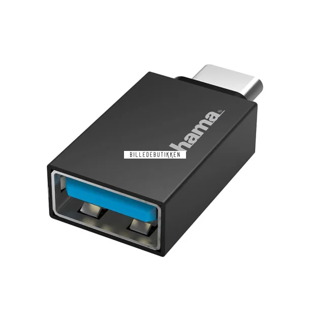 HAMA USB-C Adapter til USB-A USB 3.2 Gen1, 5 Gbps