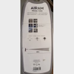 Airam Lommelygte Mega 1000lm
