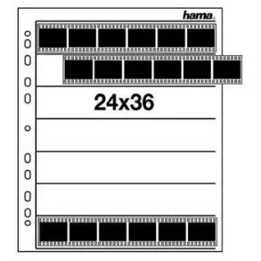 HAMA Negativlomme 24x36 (6/7) Pergamyn 100 stk