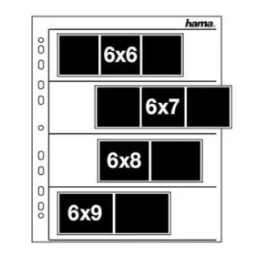 HAMA Negativlomme 6x7-6x9 cm Pergamyn 100 stk