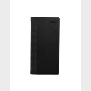 Letts Executive Slim 2026 Vertikal Uge pr Opslag Sort