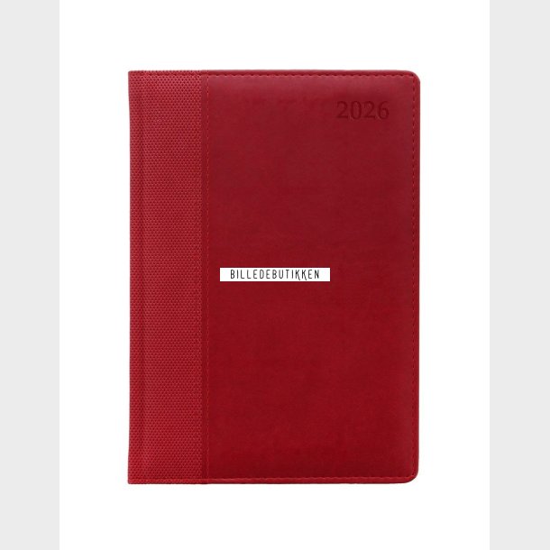 Letts Executive A5 2026 Vertikal Uge pr Opslag R�d