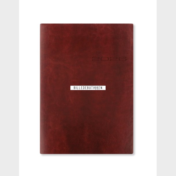 Letts Lecassa A5 2026 Uge pr Opslag Brun