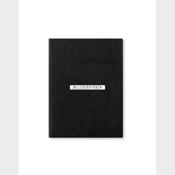 Letts Lecassa A6 2026 Uge pr Opslag Sort