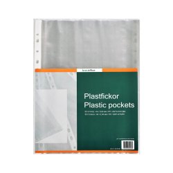 Plastlomme A4 40 Mikron 50 Pack