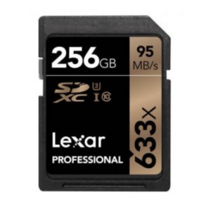 LEXAR 256GB SDXC 633X PROF.