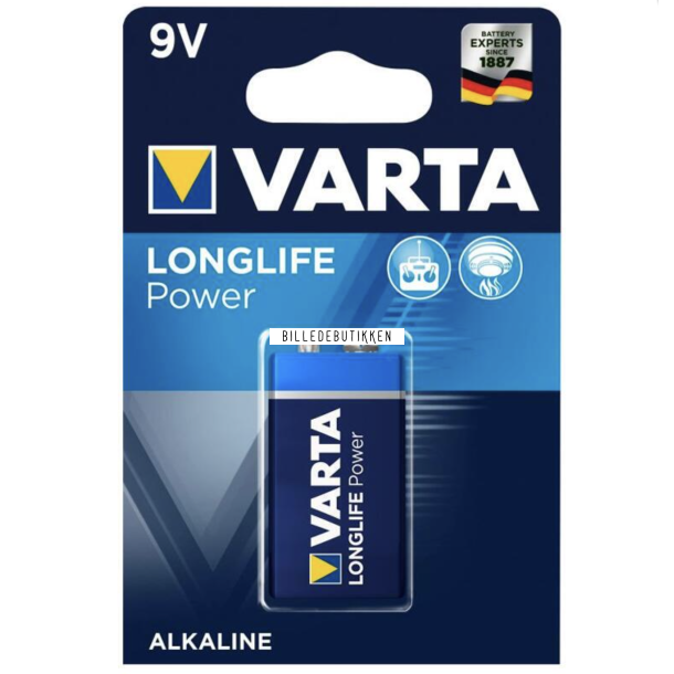 VARTA LONGLIFE MAX POWER 9V - E-BLOCK