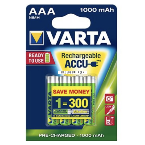 VARTA AKKU AAA /56703/4 800Mah