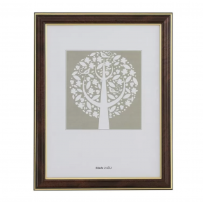 Retro ramme brun 18x24