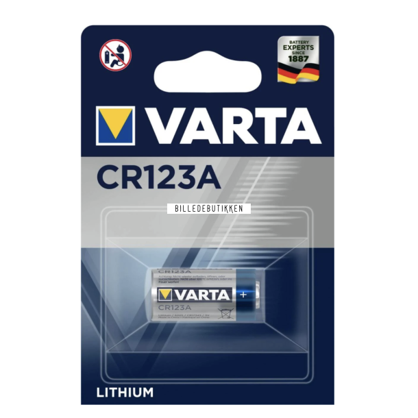 VARTA CR123A LITHIUM