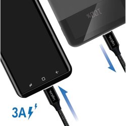 LogiLink USB-C - USB-C Sort 0,3m