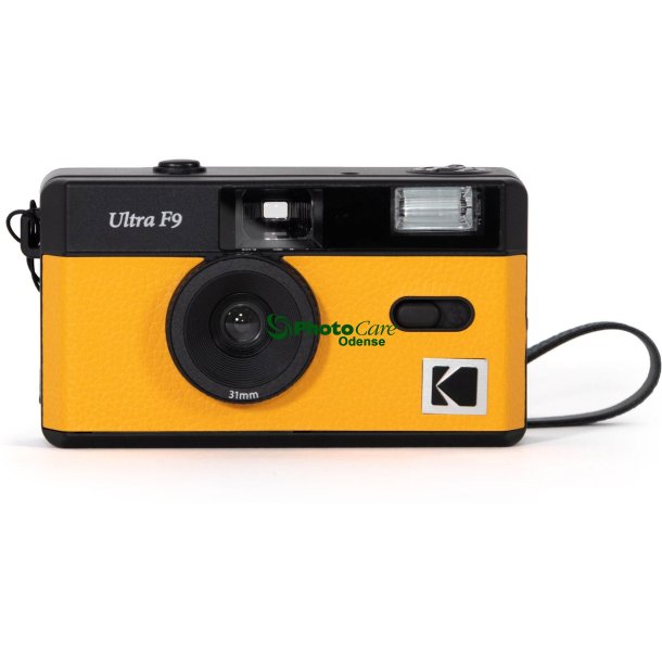 Kodak Ultra F9 Film Camera Yellow Black - (Nye) - Photocare- odense.dk