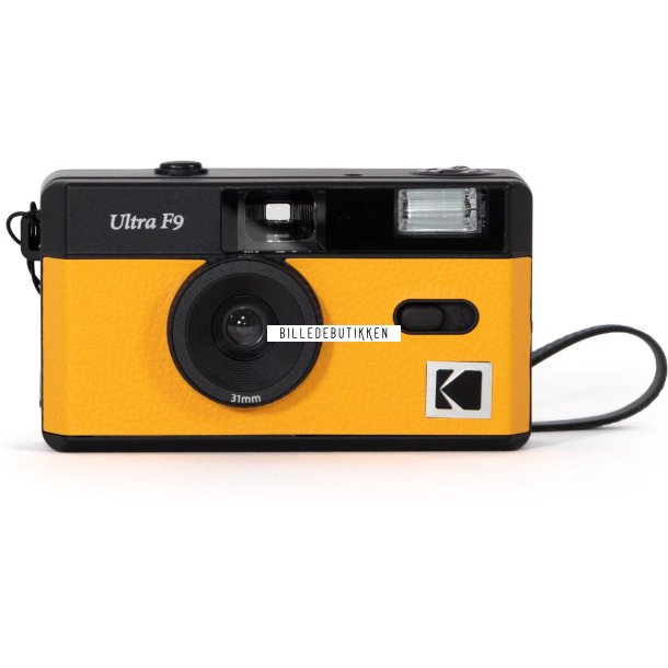 Kodak Ultra F9 Film Camera Yellow Black