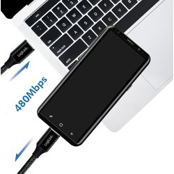 LogiLink USB-C - USB-C Sort 0,3m