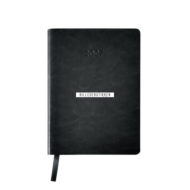 Wera Kalender Bj�rn 2027 A6 Uge pr. opslag Vandret Sort