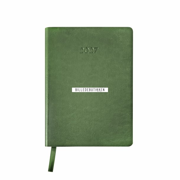 Wera Kalender Bj�rn 2027 A6 Uge pr. opslag Vandret Enggr�n