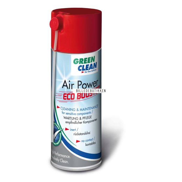 GREEN CLEAN Trykluft 400 ml. G-2044 Air Power Eco Booster