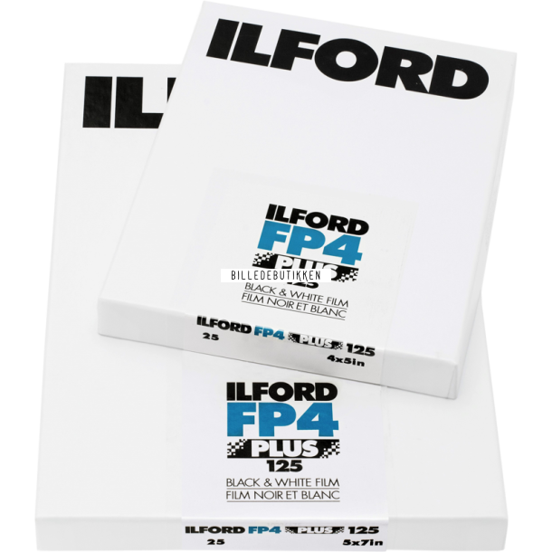 Ilford FP4 Plus 4x5" 100 ark