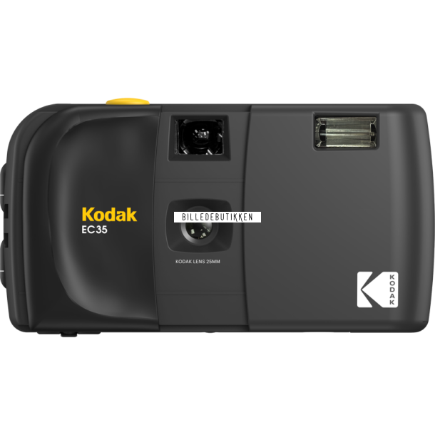 Kodak EC35 Film Camera Midnight Black + Kodak Ultra Max 24 Exp