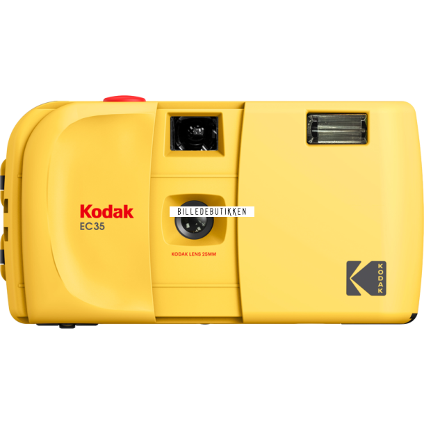 Kodak EC35 Film Camera Butter Yellow + Kodak Ultra Max 24 Exp