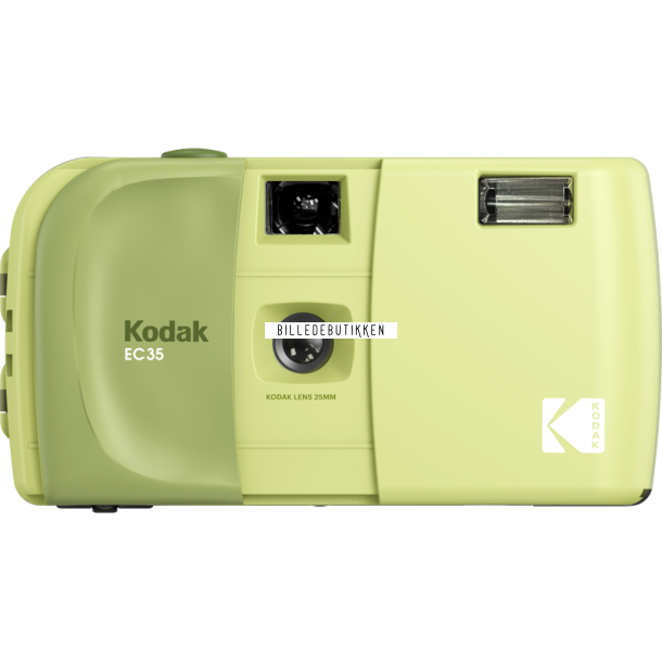 Kodak EC35 Film Camera Avocado Green + Kodak Ultra Max 24 Exp