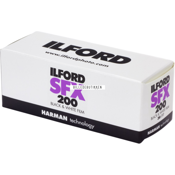 Ilford SFX 200 120 Film