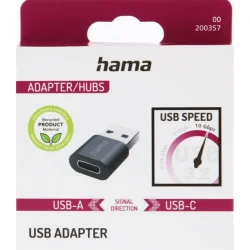 HAMA Adapter USB-C to USB-A USB 3.2 10 Gbit/s