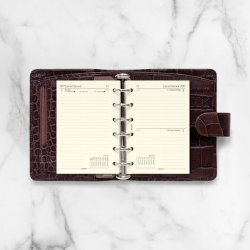 Filofax Refill Pocket 2027 Dag Per Siden