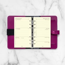 Filofax Refill Personal 2027 Uge Per Opslag