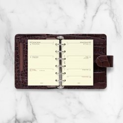 Filofax Refill Pocket 2027 Uge Per Opslag