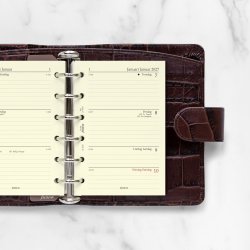 Filofax Refill Pocket 2027 Uge Per Opslag