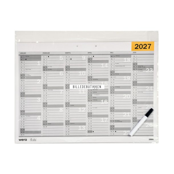 V�gkalender A2 WB 2027