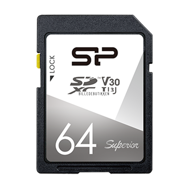 Silicon Superior SDXC 64GB V30 UHS-I U3