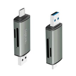 LogiLink USB3 USB-A/C Kortl�s SD