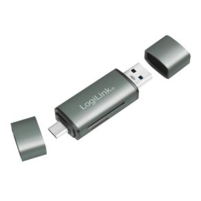 LogiLink USB3 USB-A/C Kortl�s SD