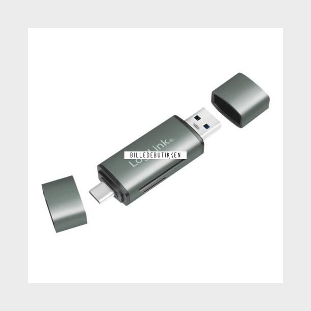 LogiLink USB3 USB-A/C Kortl�s SD