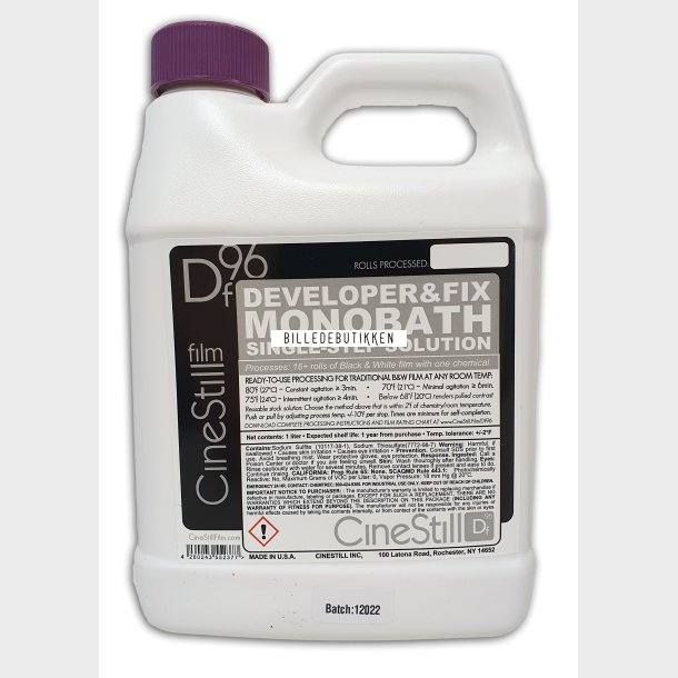 CineStill DF 96 Monobath Developer & Fix for 16 films, 1000ml