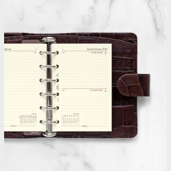 Filofax Refill Pocket 2026 Dag Per Siden